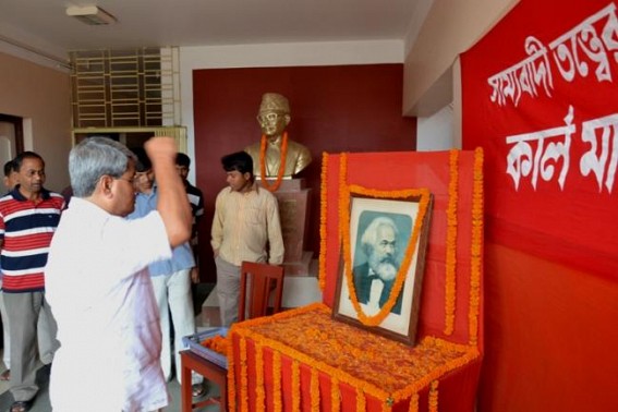 Marx's 196th birthday observed Marx's 196th birthday observed